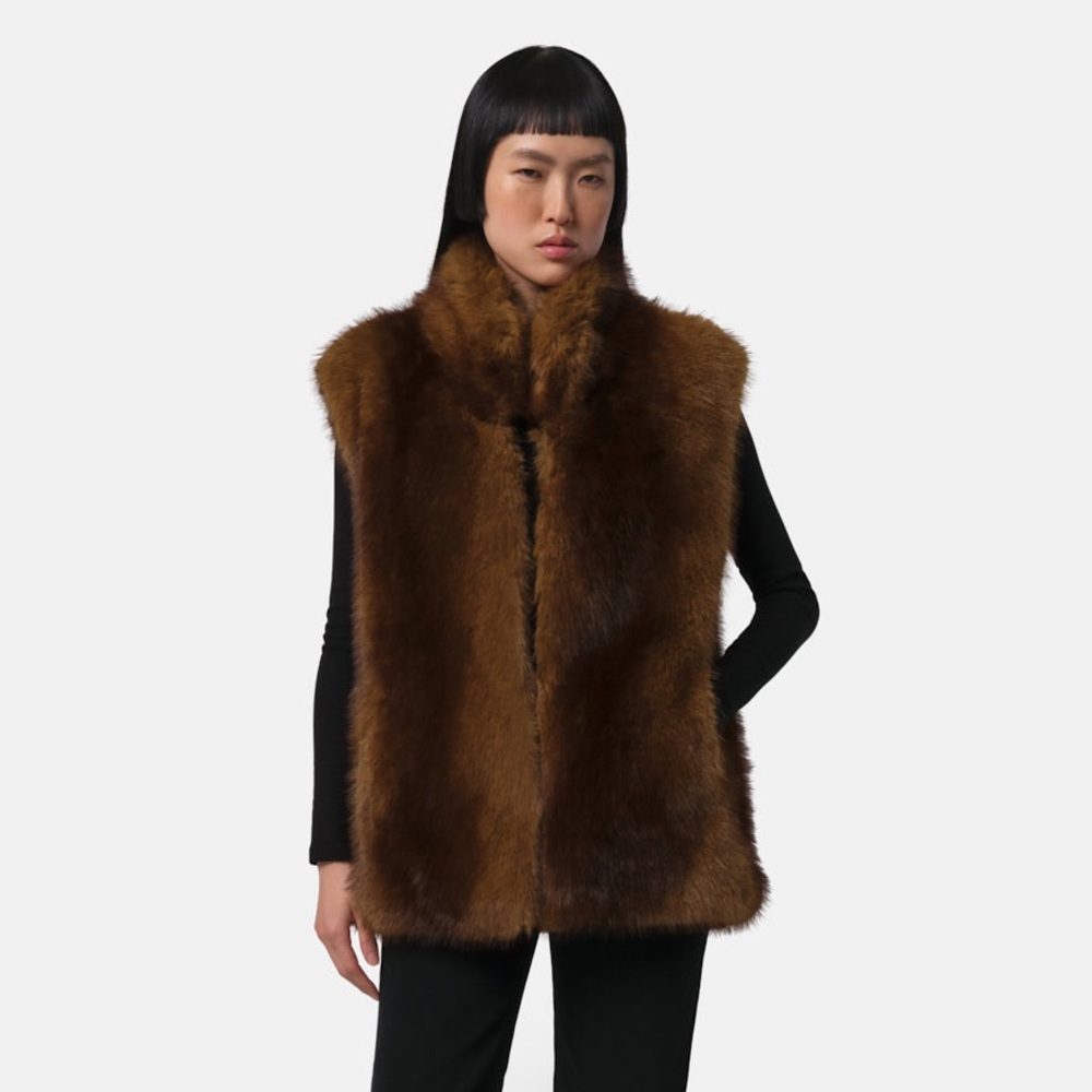 Apparis Laila Faux mink Vest